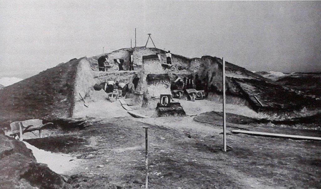 Pitt Rivers barrow dig